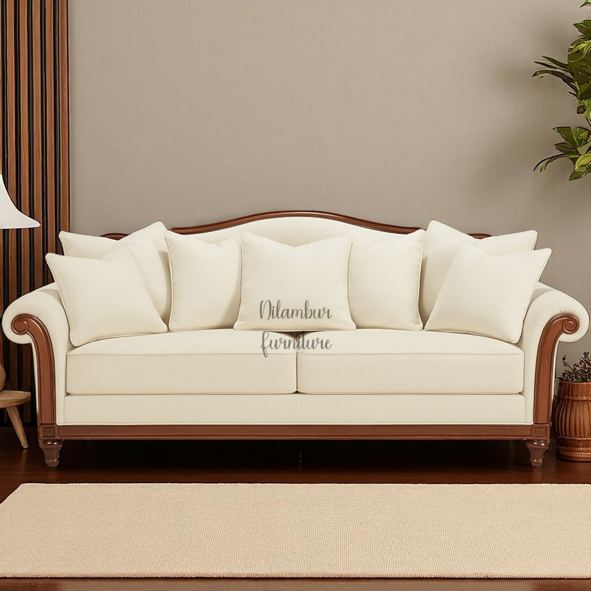 BEONICA TEAK WOOD SOFA