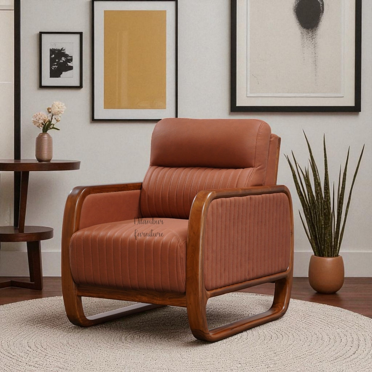 HAMILTON TEAK WOOD SOFA