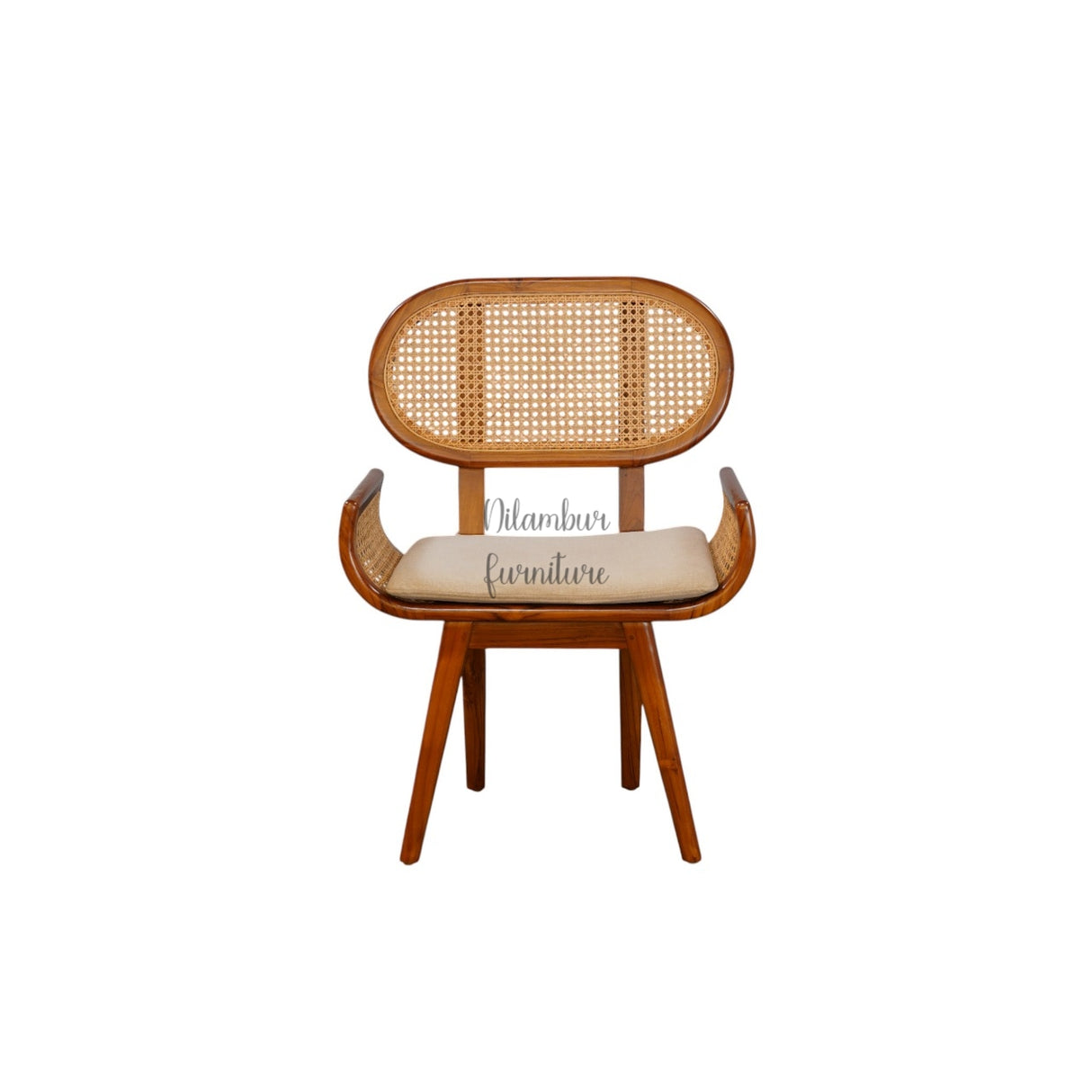 VANCHI TEAK WOOD RATTAN SOFA