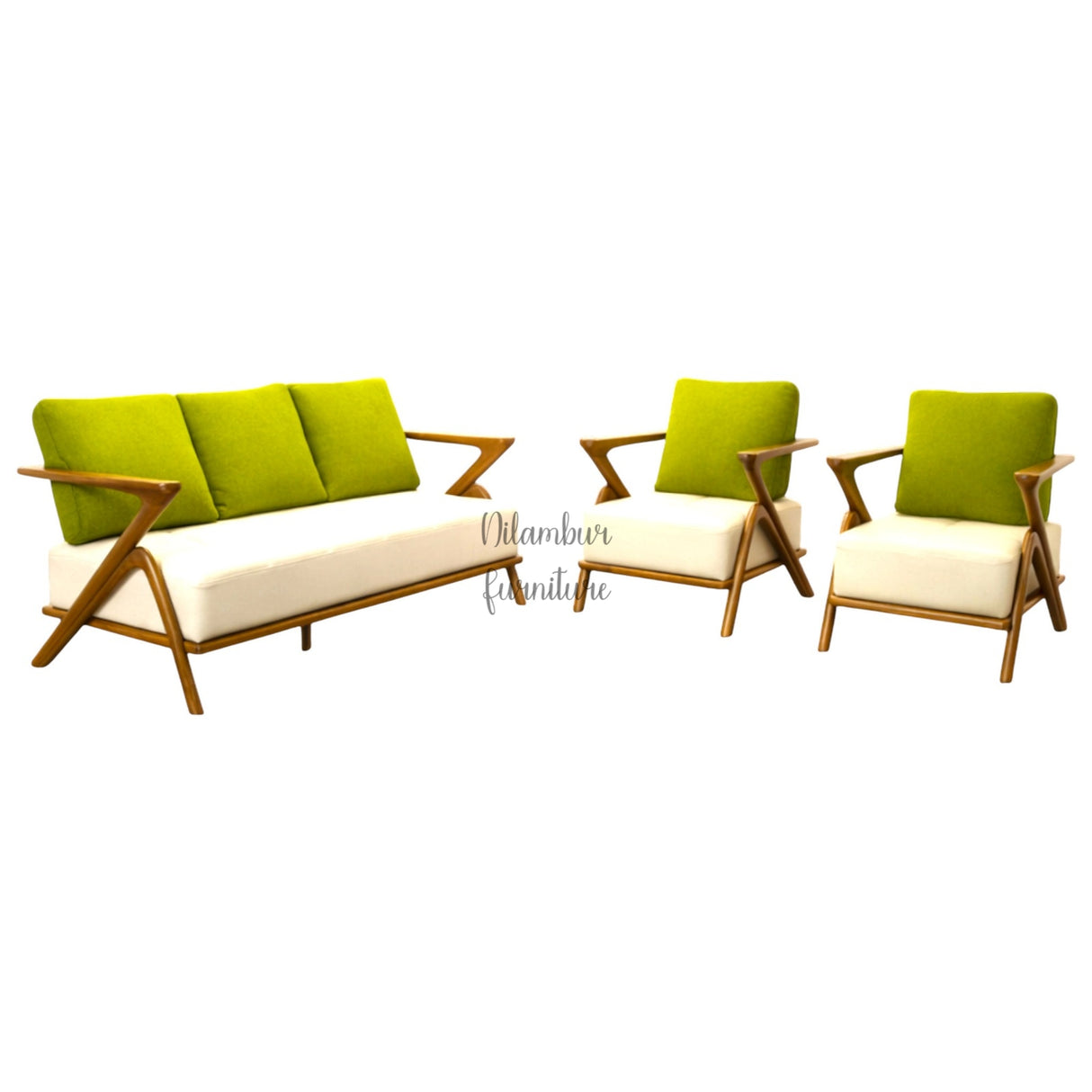 HOPPER TEAK WOOD SOFA