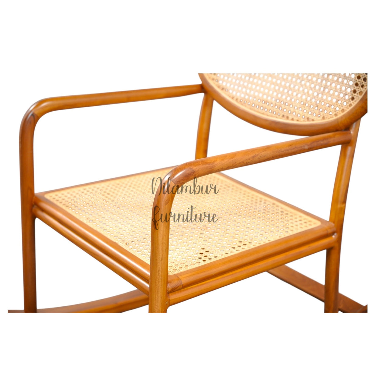 GOYAL TEAK WOOD ROCKING CHAIR