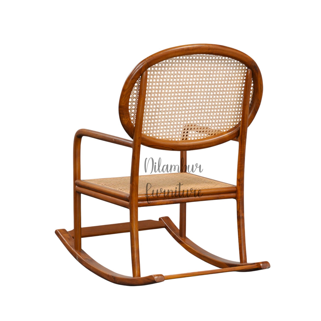 GOYAL TEAK WOOD ROCKING CHAIR