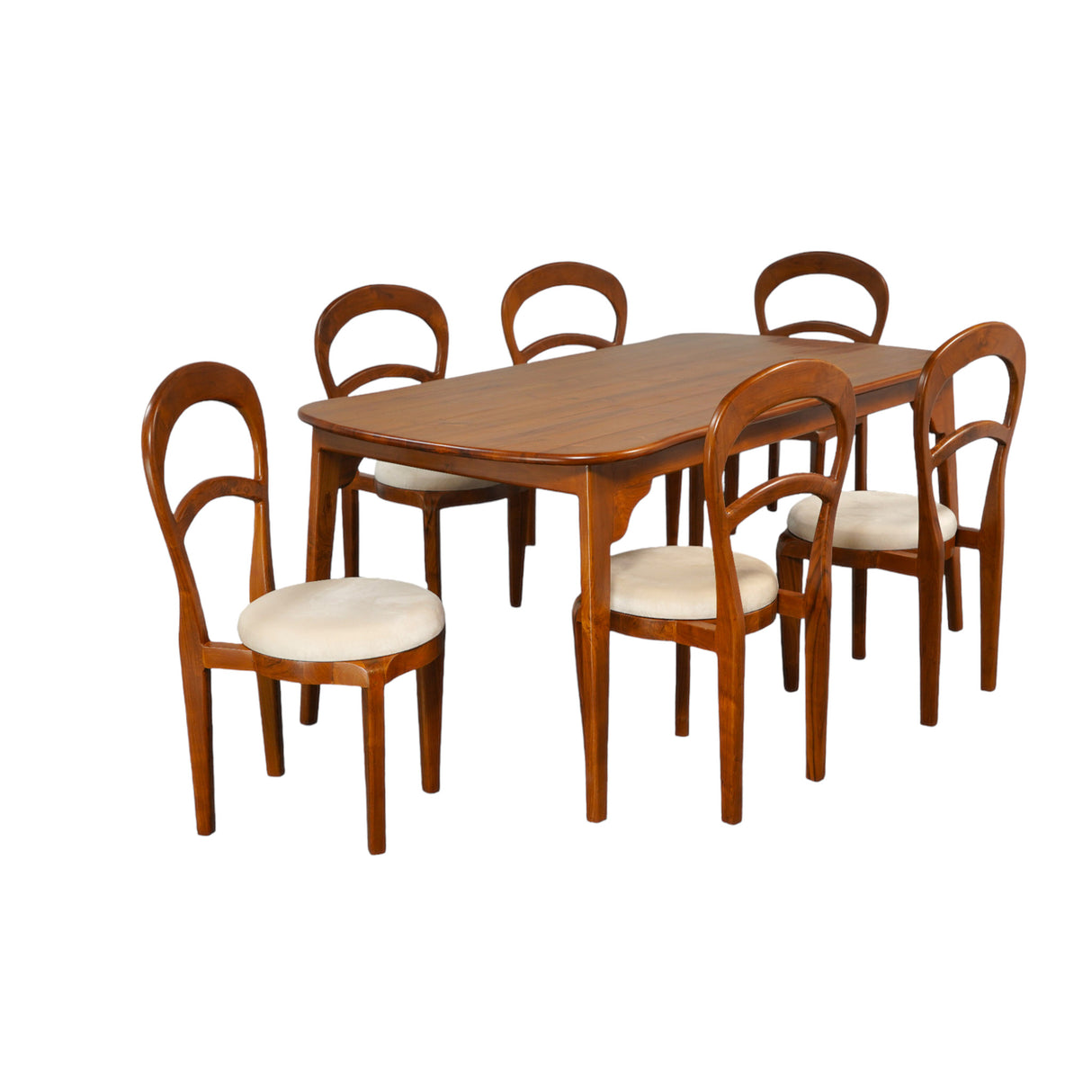 COCO TEAK WOOD DINING SET