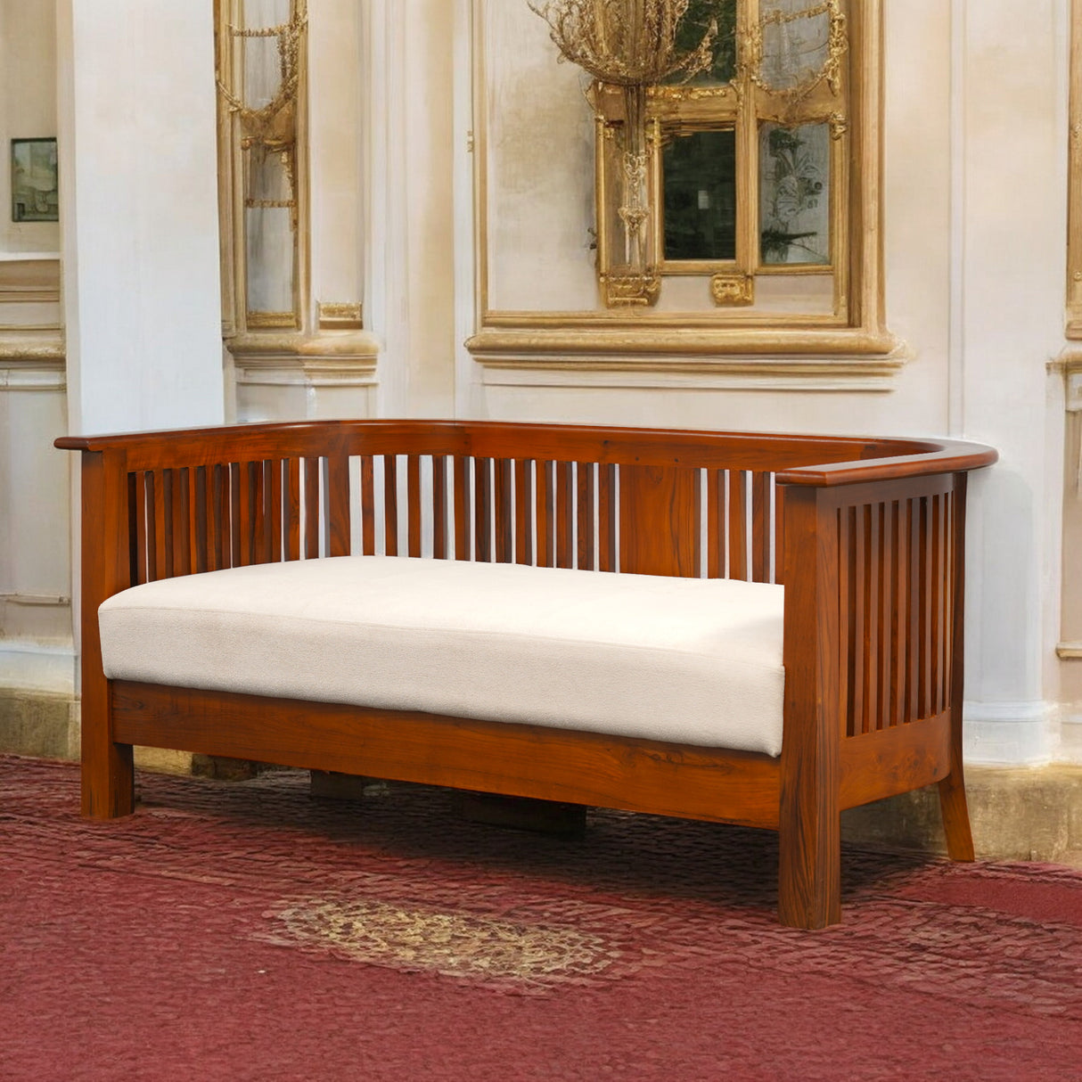 ELROY TEAK WOOD SOFA