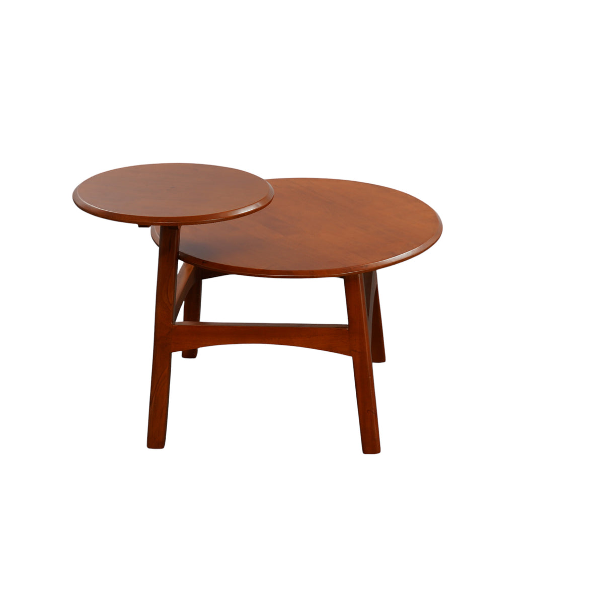 DRUM MAHOGONY COFFEE TABLE