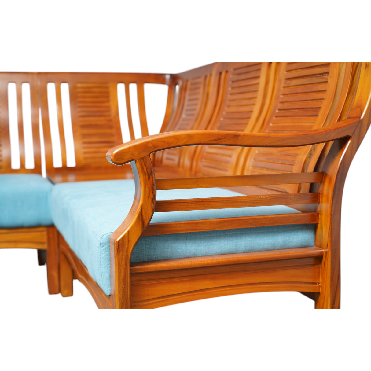 PRESTIGE TEAK CORNER SOFA