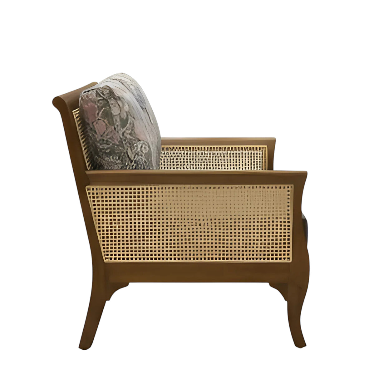 STELLA TEAK WOOD RATTAN SOFA