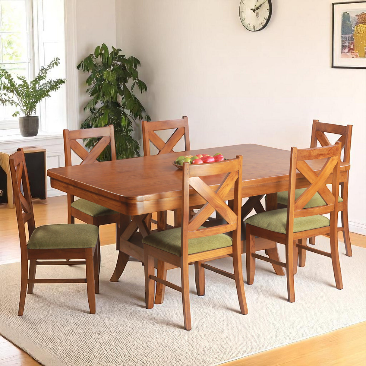SUMATRA TEAK WOOD DINING SET