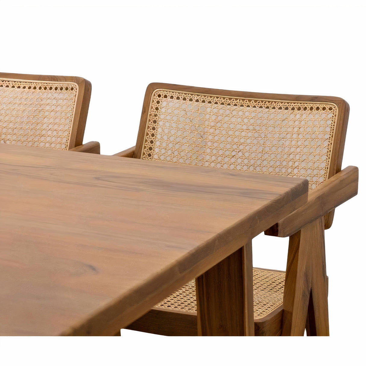REYNOLDS TEAK WOOD DINING SET