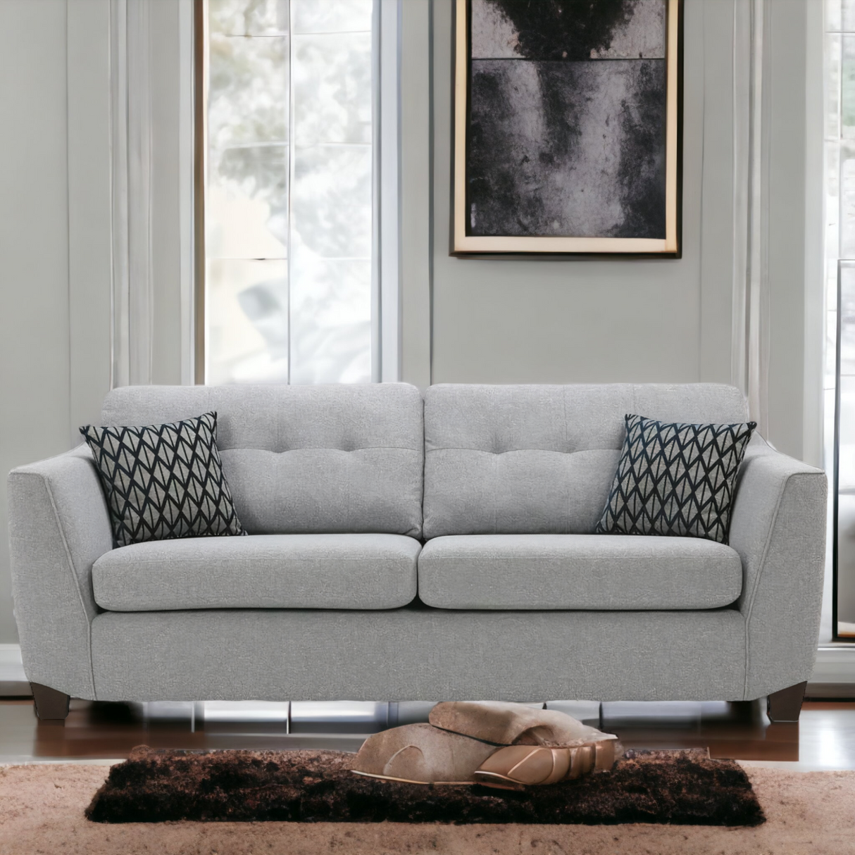 CARMEN FABRIC SOFA - Nilambur Furniture