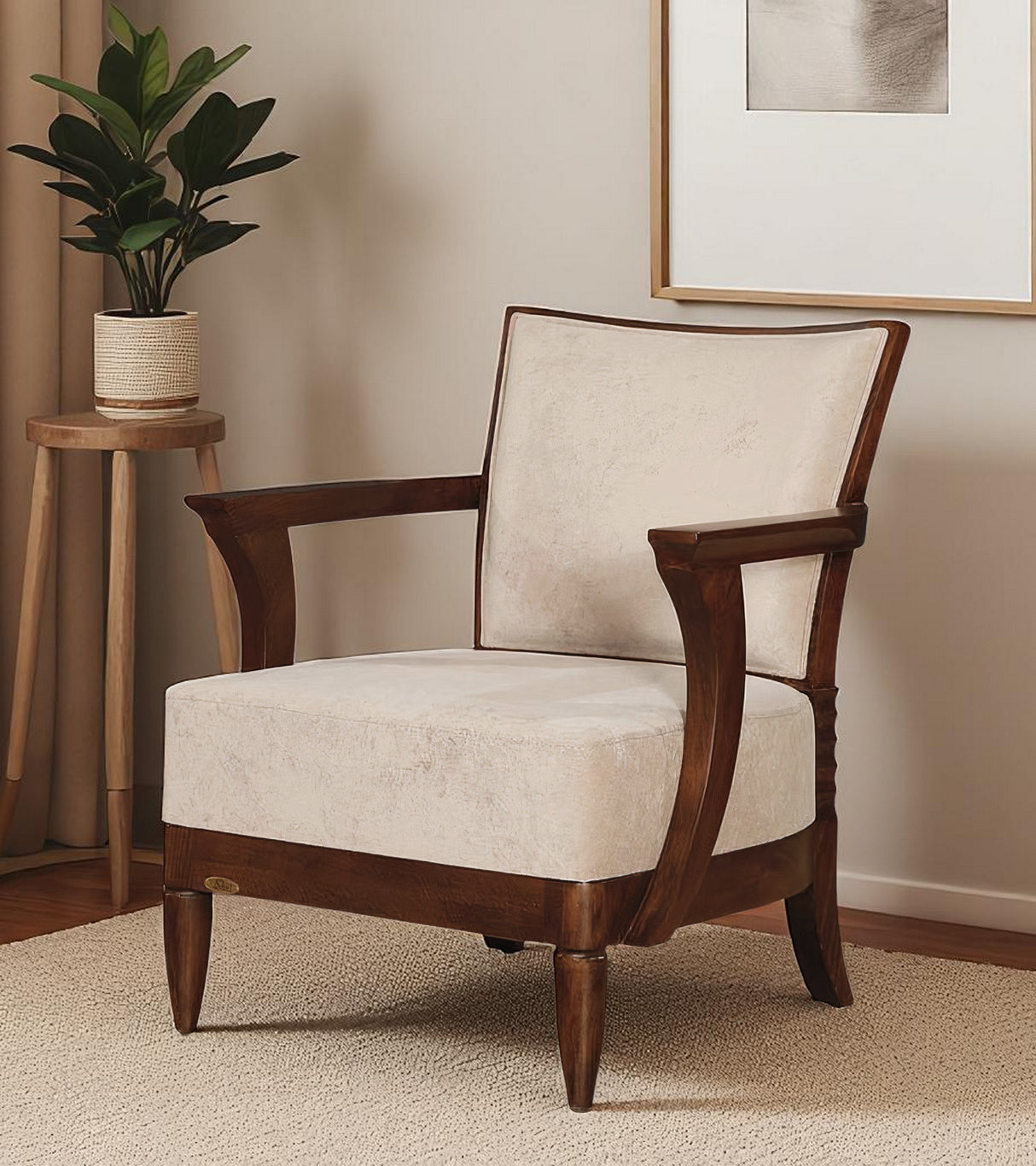 AUGUST MAHOGONY CHAIR