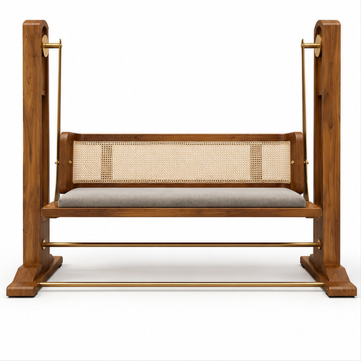 AAROH TEAKWOOD SWING COT JHOOLA