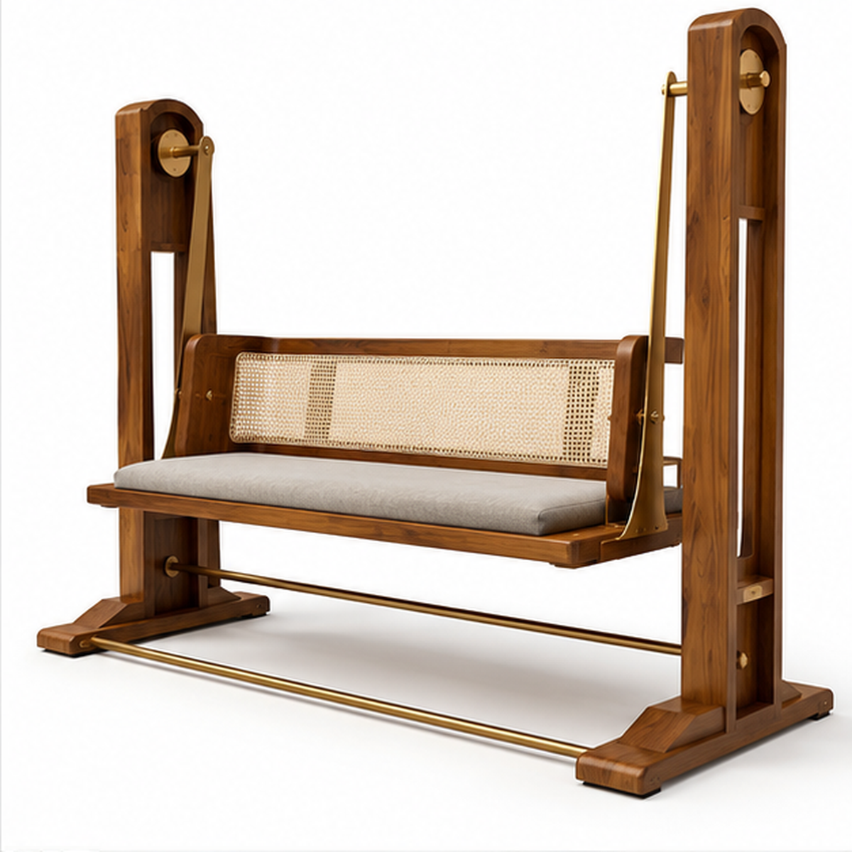 AAROH TEAKWOOD SWING COT JHOOLA