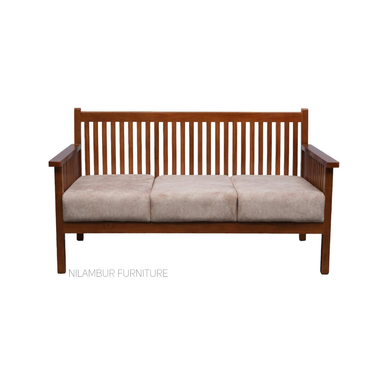 EDMOND TEAK WOOD SOFA - Nilambur Furniture