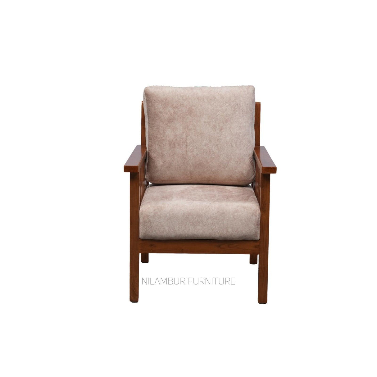 EDMOND TEAK WOOD SOFA - Nilambur Furniture