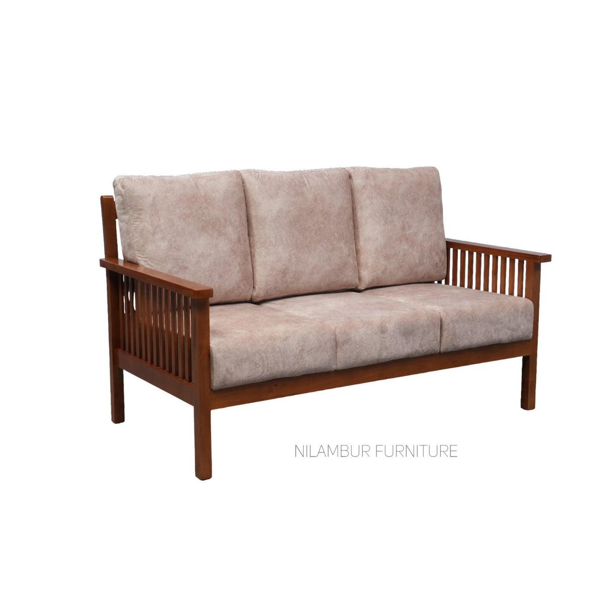 EDMOND TEAK WOOD SOFA - Nilambur Furniture