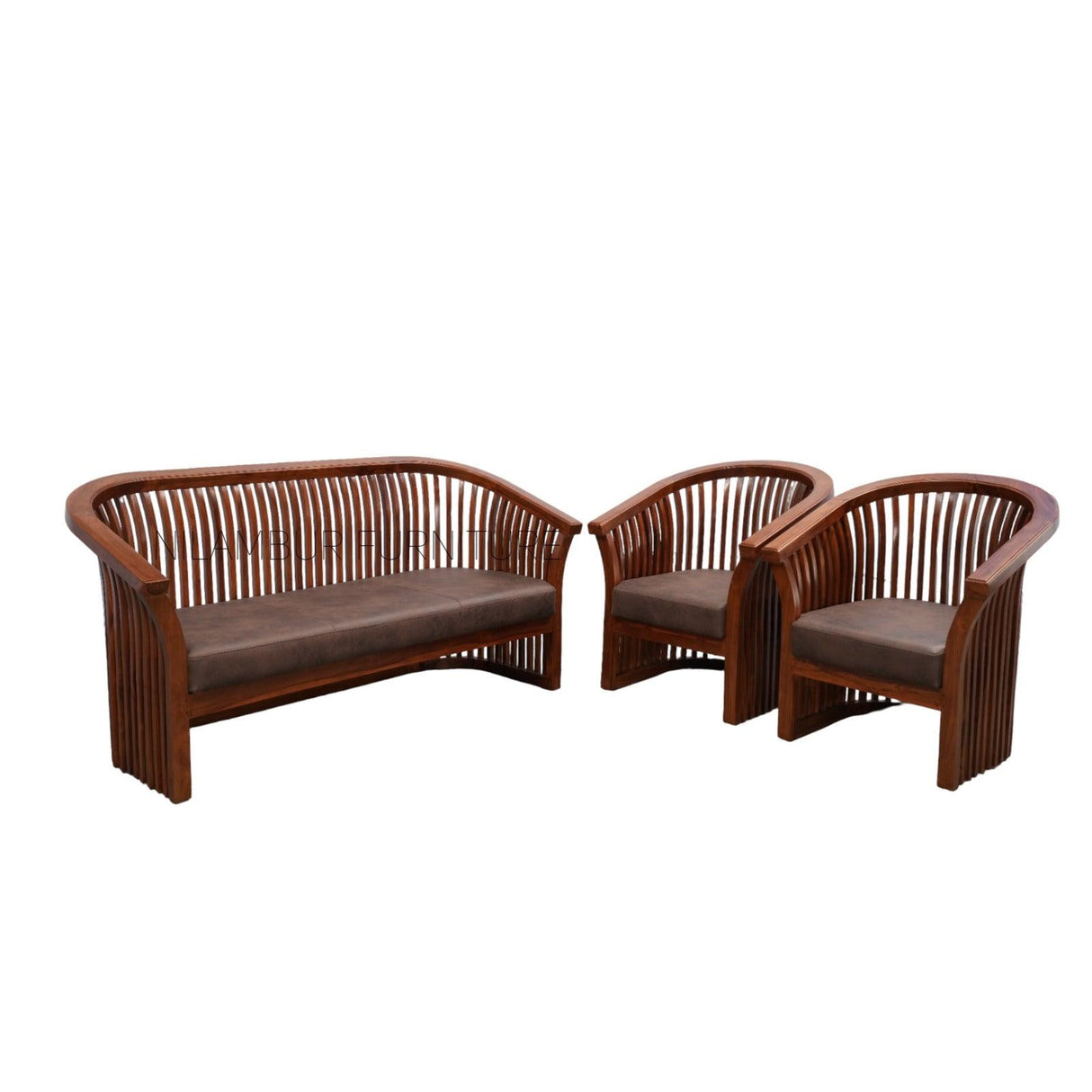 LEO TEAK WOOD SOFA - Nilambur Furniture