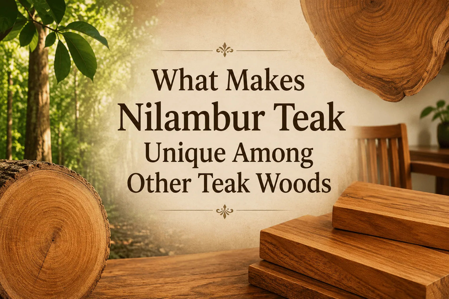 What Makes Nilambur Teak Unique Among Other Teak Woods