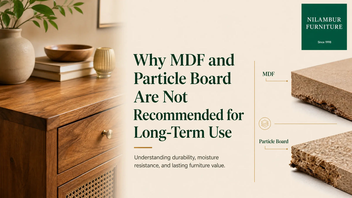 Why MDF and Particle Board Are Not Recommended for Long-Term Use