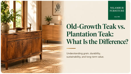 Old-Growth Teak vs. Plantation Teak: What Is the Difference?