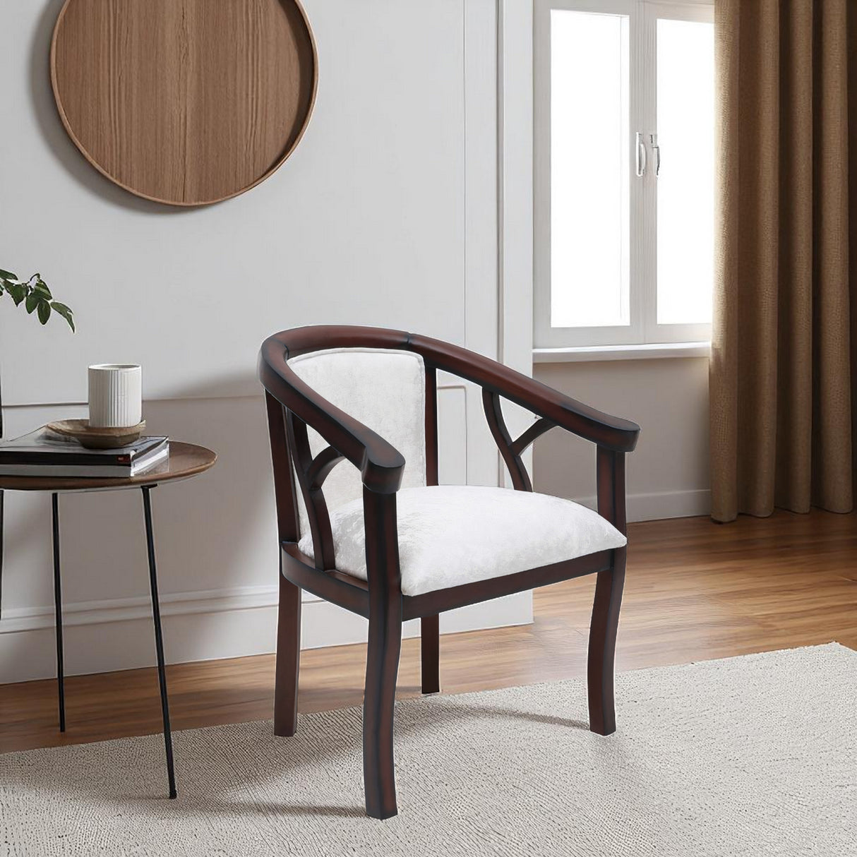 ALFEO MAHOGONY CHAIR