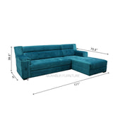 ADONIA LOUNGE SOFA - Nilambur Furniture