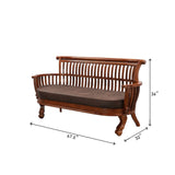 EMPRESS TEAK WOOD SOFA - Nilambur Furniture