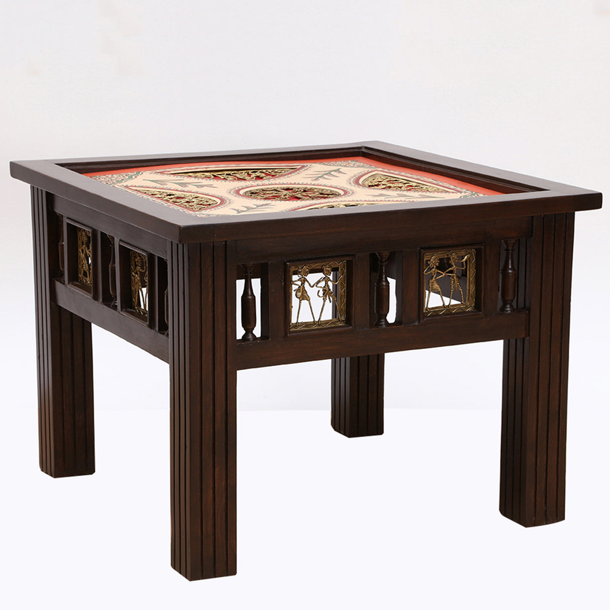 ZUDRA END TABLE TEAK