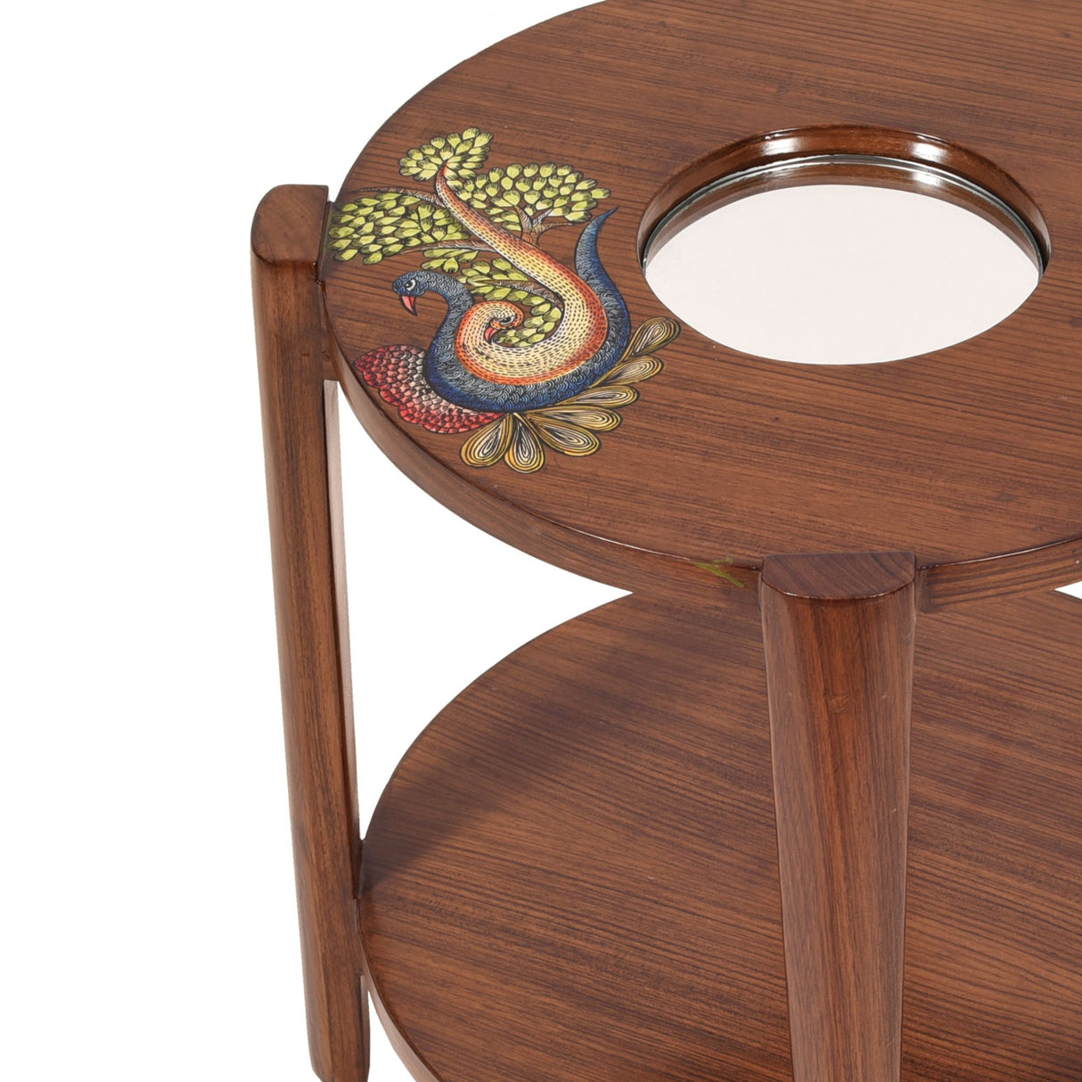 MANTRA ROUND SIDE TABLE TEAK