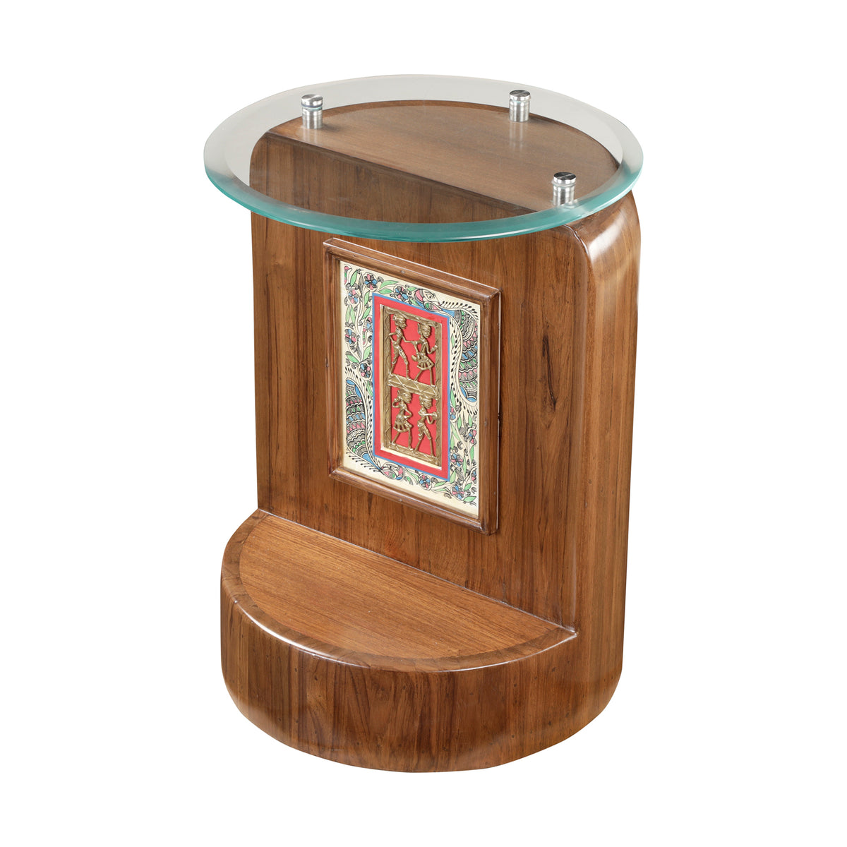 LAMA END TABLE TEAK – Nilambur Furniture