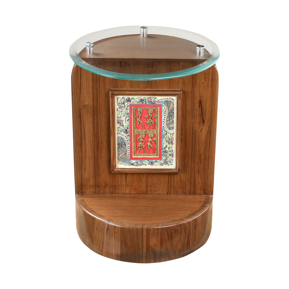 LAMA END TABLE TEAK – Nilambur Furniture
