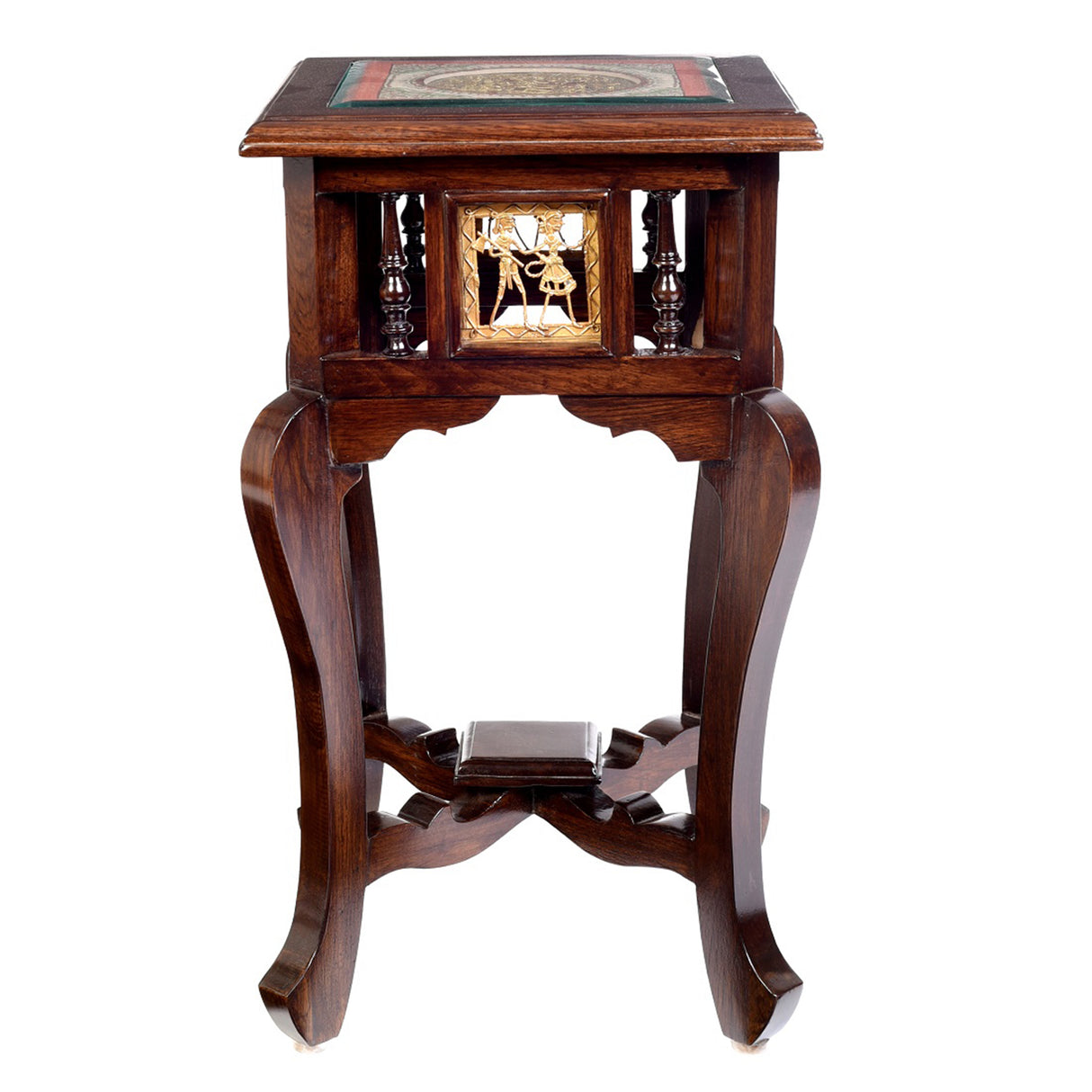 KARMA END TABLE TEAK