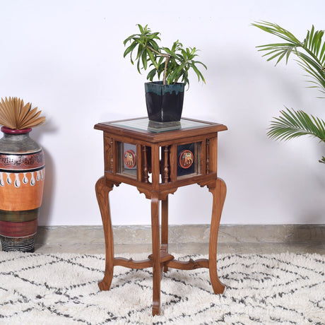 NIRVAN I END TABLE TEAK