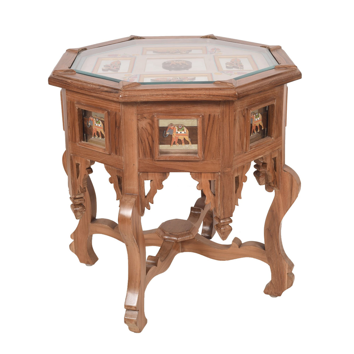 KABANA ROUND END CORNER TABLE