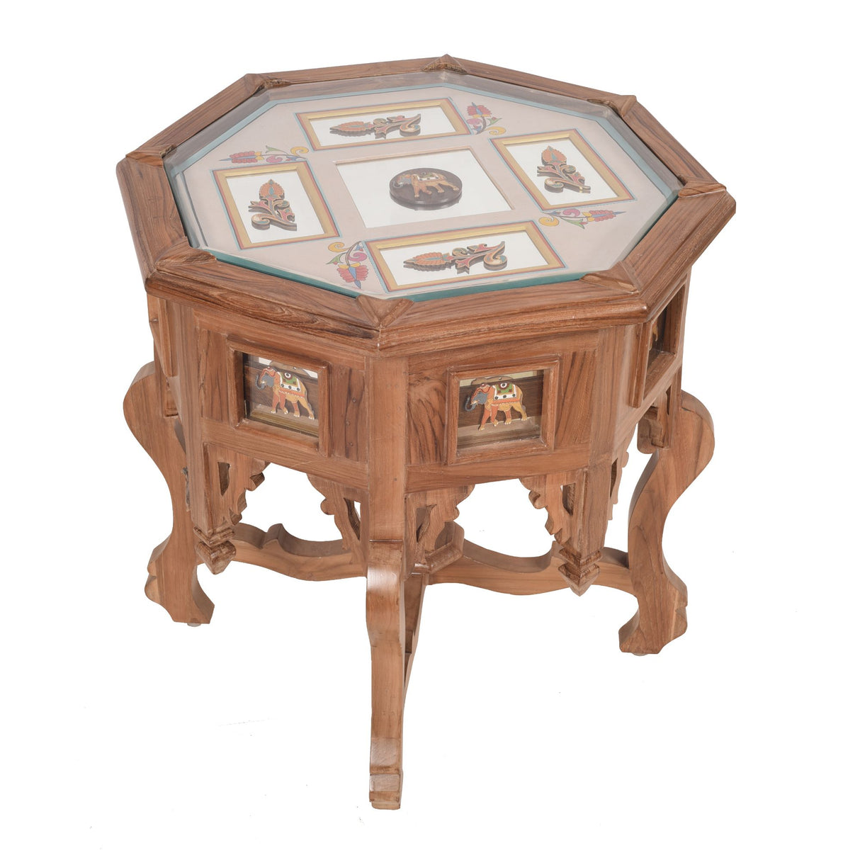 KABANA ROUND END CORNER TABLE