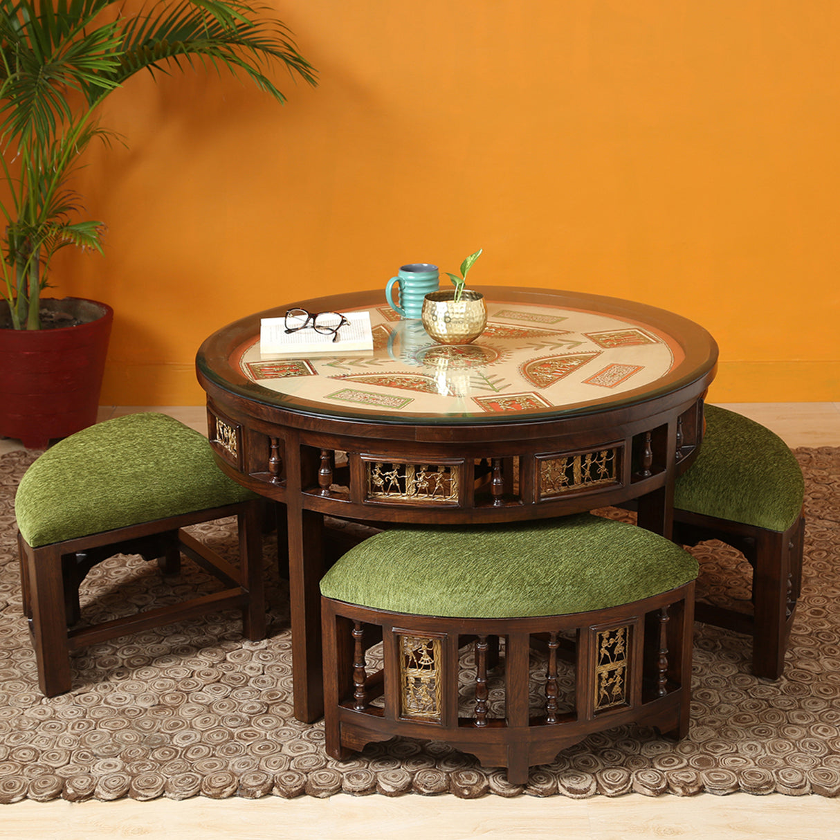 KANAKA 4 SEATER COFFEE TABLE