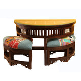 CRESENT 2 SEATER COFFEE TABLE