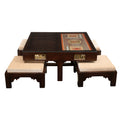 SABER 4 SEATER COFFEE TABLE SET