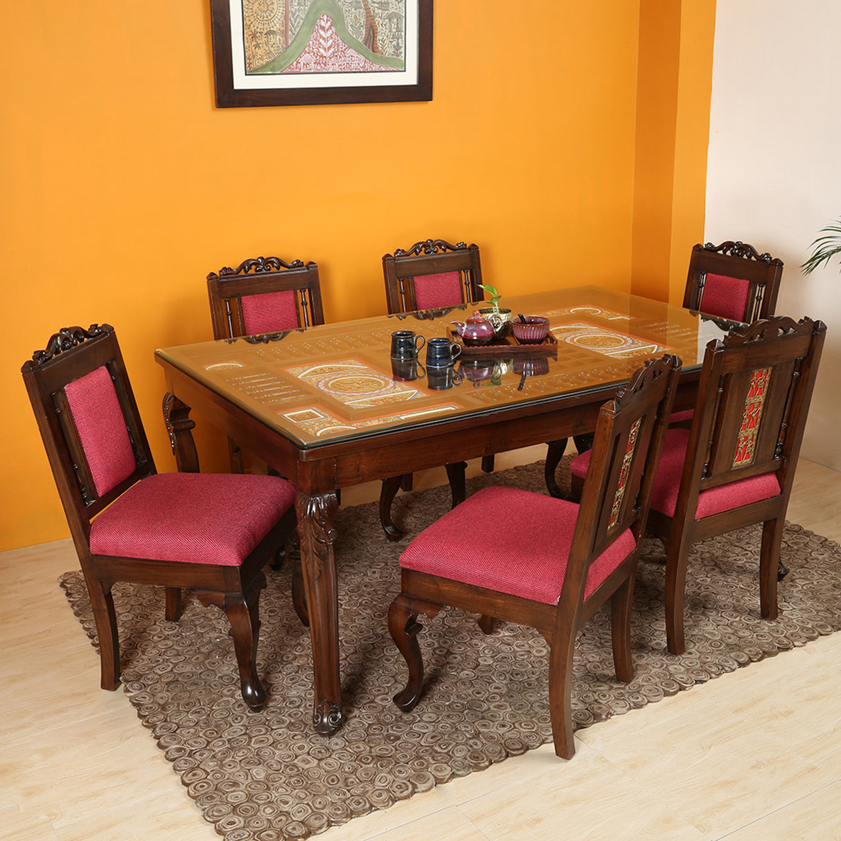 RECTO 6 SEATER DINING TABLE