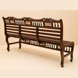 COSTA BENCH 3- SEATER STRIPED SOFA