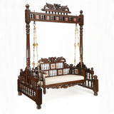 PADMINI TEAKWOOD SWING COT JHOOLA