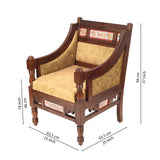 MAHARANI  SINGLE SEATER SOFA