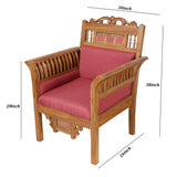 MAHARAJA  SINGLE SEATER SOFA