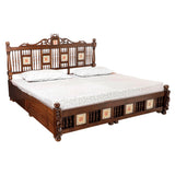 PADMAVATI KING SIZE BED COT WITH STORAGE BOX