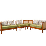 ALFONSO TEAK CORNER SOFA