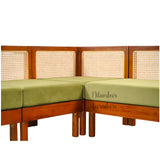 ALFONSO TEAK CORNER SOFA