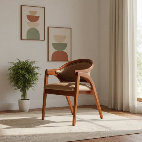 ALISHA MAHOGONY CHAIR