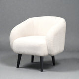 BOUCLE LOUNGE CHAIR