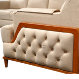 OASIS FABRIC CORNER SOFA