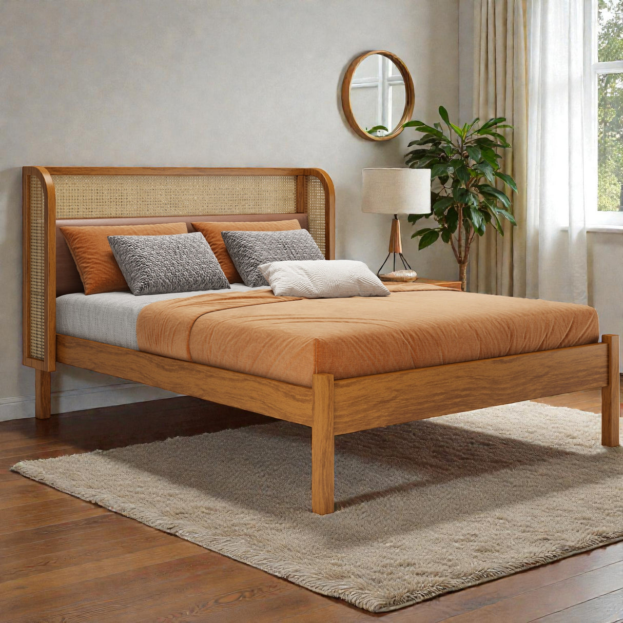PRIYANK TEAK WOOD BED COT